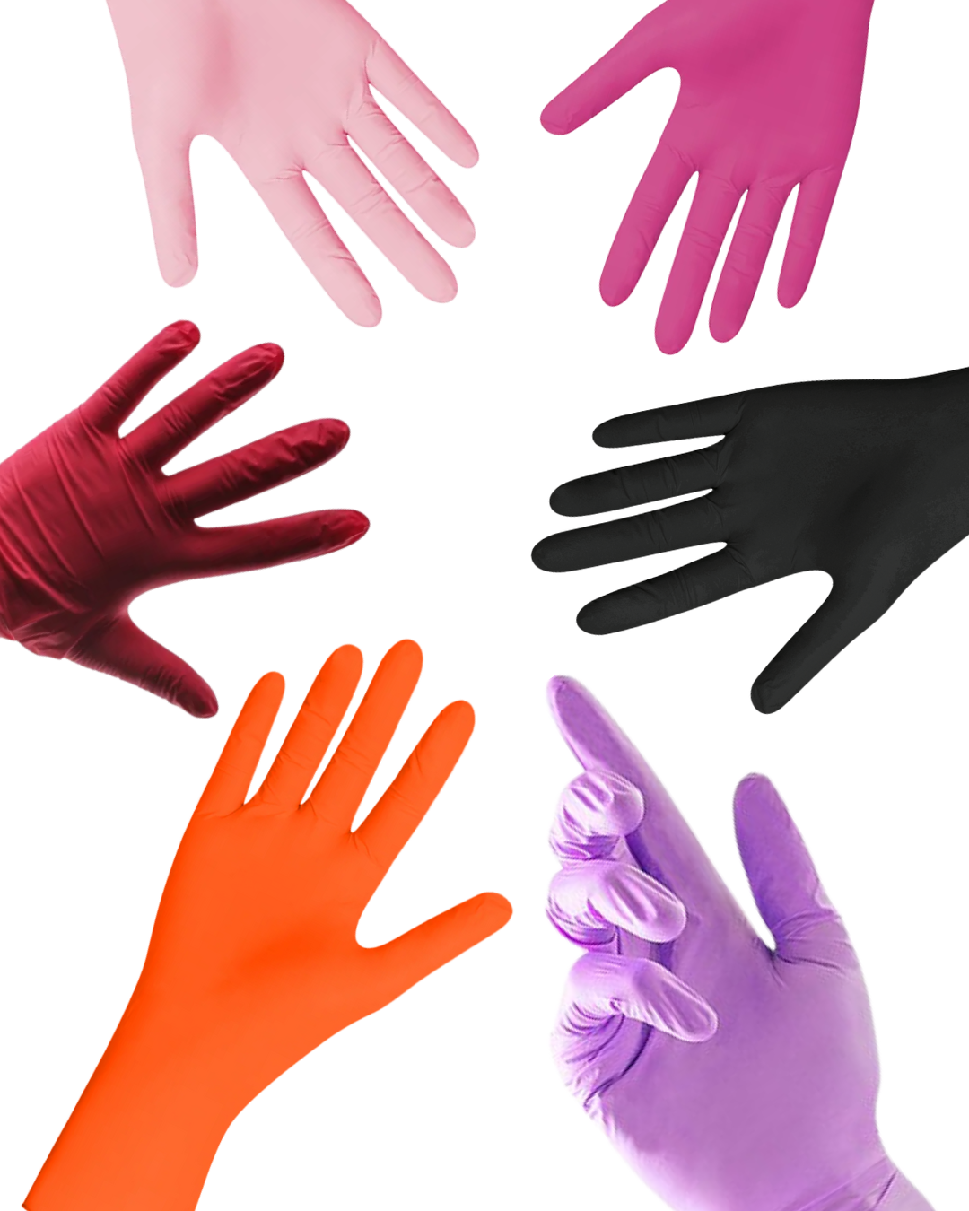 Nitril Handschuhe, 2 Stück