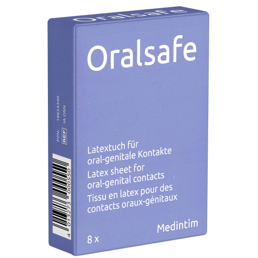 Oralsafe: Latexlecktuch ohne Aroma, 1 Stück